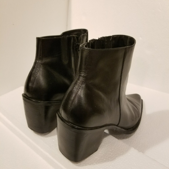 Hokus Pokus black ankle boots size 8.5 - Picture 2 of 16